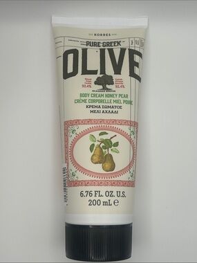 NEW Korres Pure Greek Olive Honey Pear Body Cream